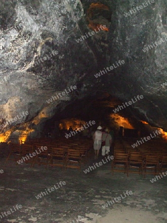 Lanzarote, Cueva Verde,H?hlen-Impressionen