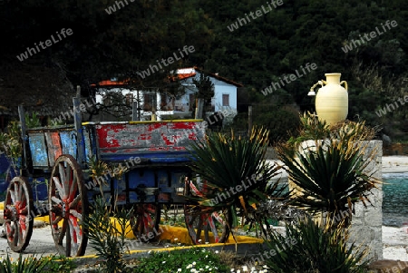 Alter Bauernwagen in Griechenland