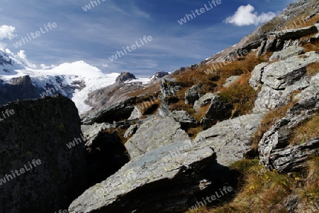 Hochgebirgslandschaft in der Grossglocknergruppe, Nationalpark Hohe Tauern, Austria