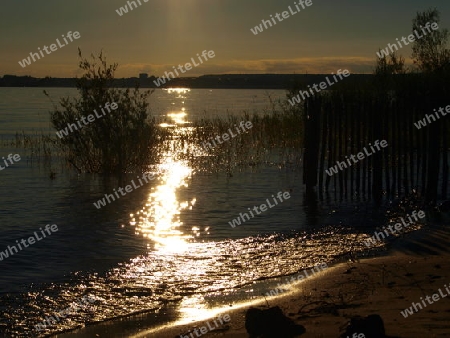 Sonnenuntergang am See