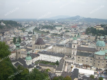 Salzburg von oben