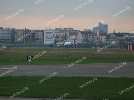 Berliner Tempelhofer Flughafen Rollfeld