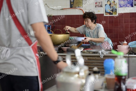 a thai food restaurant in Banglamphu in the city of Bangkok in Thailand in Suedostasien.