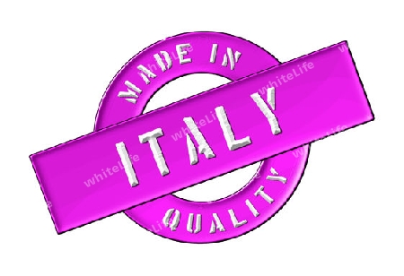 Made in Italy - Quality seal for your website, web, presentation