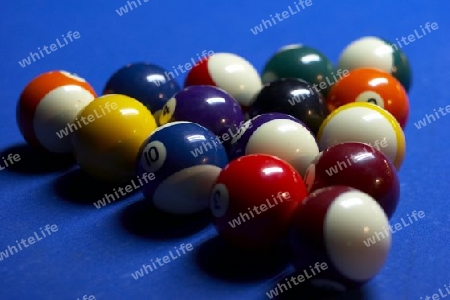 Pool-Billard-Kugeln