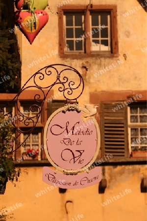  the Village of Turckheim in the province of Alsace in France in Europe