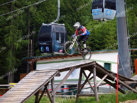 Montainbike am Semmering