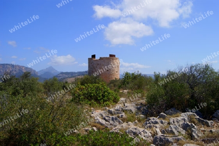 Alter Wachturm bei Camp de Mar