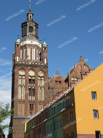Stargard in Pommern, Altstadt mit Marenkirche