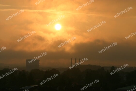 Sonnenuntergang in Potsdam