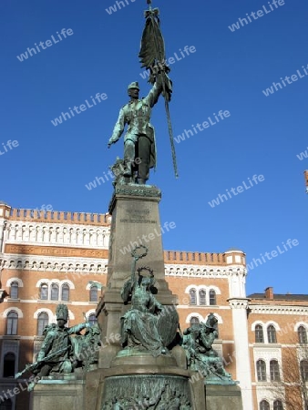 Deutschmeister-Denkmal  in Wien