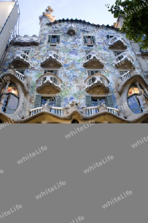 Barcelona - Casa Batllo von Antonio Gaudi