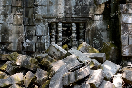 The Tempel Ruin of  Beng Mealea 32 Km north of in the Temple City of Angkor near the City of Siem Riep in the west of Cambodia.