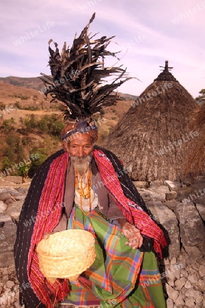 Asien, Suedostasien, Ost Timor, Timor-Leste, Timor, Maubisse, Bergregion, Minderheiten, Haus, Alltag,Mann, Alt,
Ein Alter Mann in einem Bergdorf bei Maubisse in der Bergregion in Ost Timor in Suedost Asien.       (Urs Flueeler) 