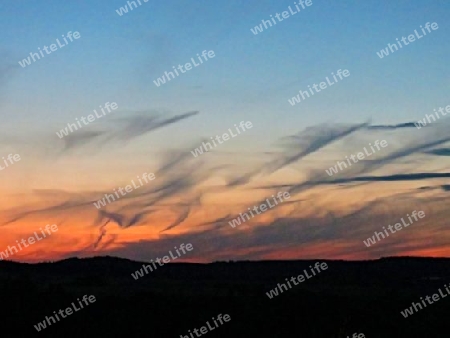 Abendwolken