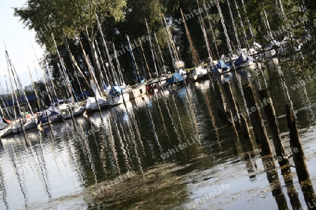 Boote am Chiemsee