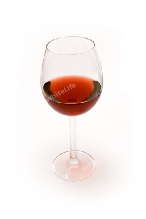 Trinkglas mit Rotwein