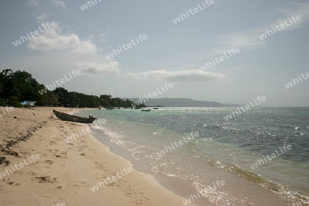 Karibischer Strand in der Dominikanischen Republik