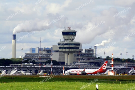 tower vom flughafen berlin tegel