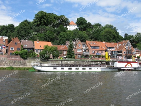 Lauenburg von der Wasserseite