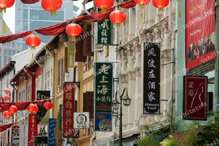 Asien, Suedost, Singapur, Insel, Staat, Stadt, City, China Town, Marktstrasse, Markt, Nachtmarkt, Gasse, Alltag, Wirtschaft, Zentrum, Imobilien, Gasse