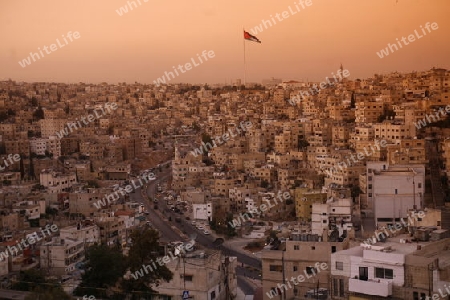 The City Centre of the City Amman in Jordan in the middle east.