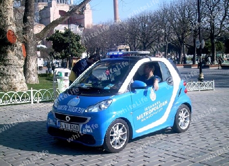 Police zum Autojagd