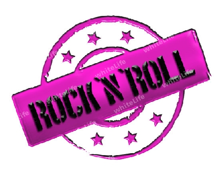 Sign and stamp for your presentation, for websites and many more named Rock'n'Roll