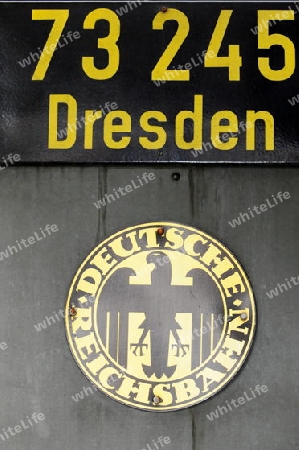 Deutsche Reichsbahn Schild