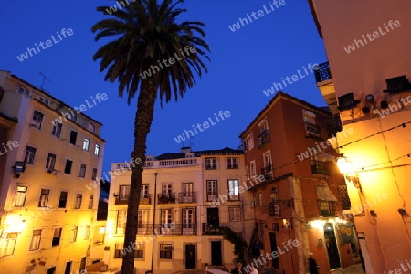 EUROPA, PORTUGAL, LISSABON, STADT, ALTSTADT, ALFAMA, GASSE, PLATZ, 