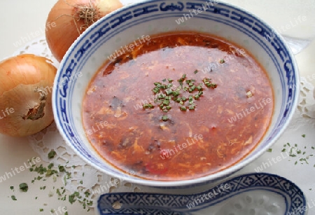 sauer scharf suppe