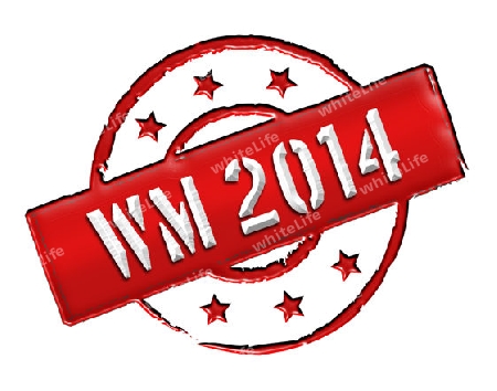 Sign, symbol, stamp or icon for your presentation, for websites and many more named WM 2014