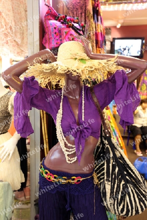 Ein Shop im Platinum Fashion Mall in der Innenstadt rund um den Siam Square Stadtteil im Zentrum der Hauptstadt Bangkok in Thailand. 