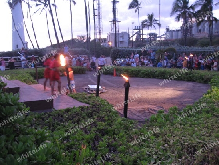 Saonnenuntergang auf Hawaii