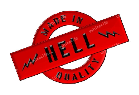 Made in Hell - Quality seal for your website, web, presentation