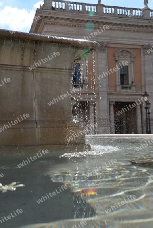 Brunnen in Rom Capitol