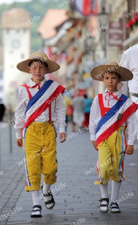 a traditional festival in the old town of Waldshut in the Blackforest in the south of Germany in Europe.