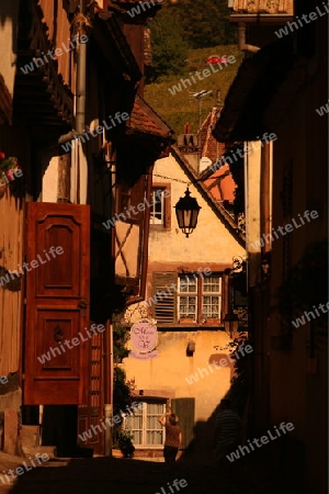  the Village of Turckheim in the province of Alsace in France in Europe