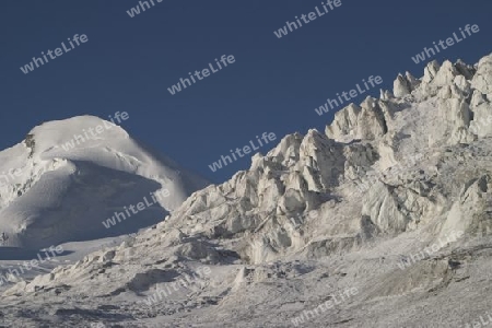 Allalinhorn und Gletscher