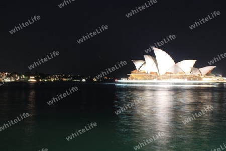 Sydney Opera House bei Nacht