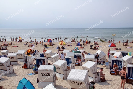 Hauptstrand von Westerland auf Sylt