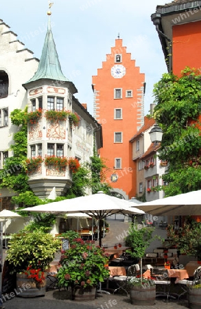 Historischer Oberturm in Meersburg