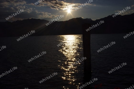 Sonnenuntergang am Gardasee