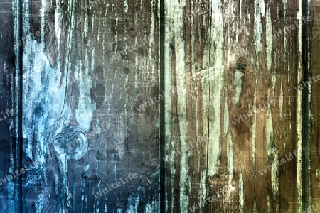 Old and weathered vintage wooden plank background with scratches 