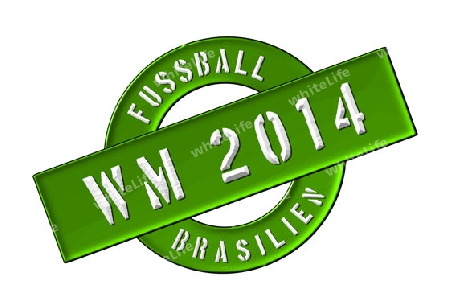 Illustration of the World Cup 2014 in Brazil as Banner for your presentation, website, inviting...