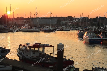 Sunset Over Harbour