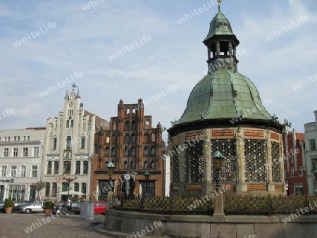 Altstadt in Wismar, Mecklenburg-Vorpommern