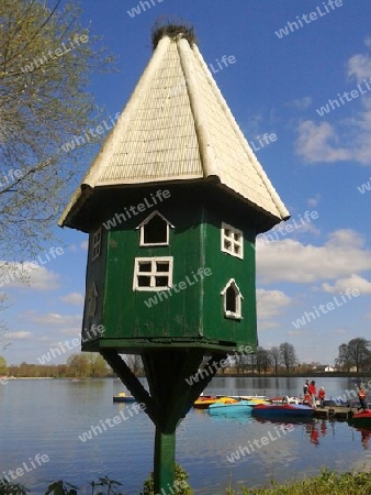 Vogelhaus am See