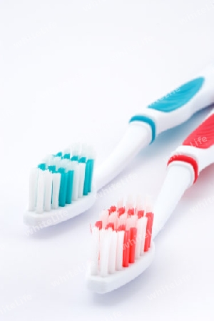 Two toothbrushes