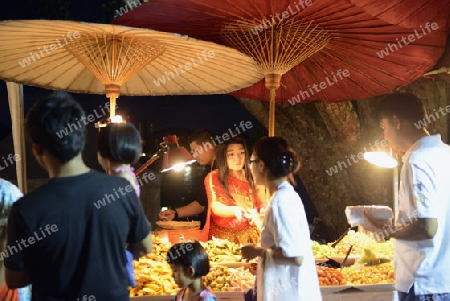 a thai food restaurant in Banglamphu in the city of Bangkok in Thailand in Suedostasien.